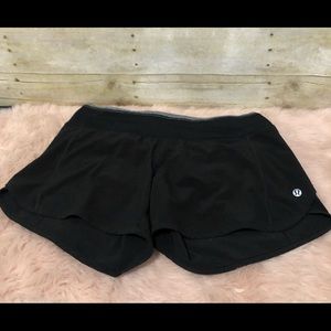 Lululemon speed shorts 4” inseam